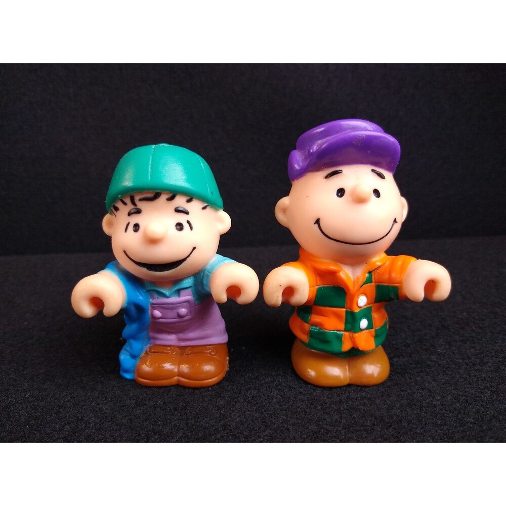 1989 Charlie Brown Linus Peanuts Farm Replacement Figures Toys McDonalds Vintage